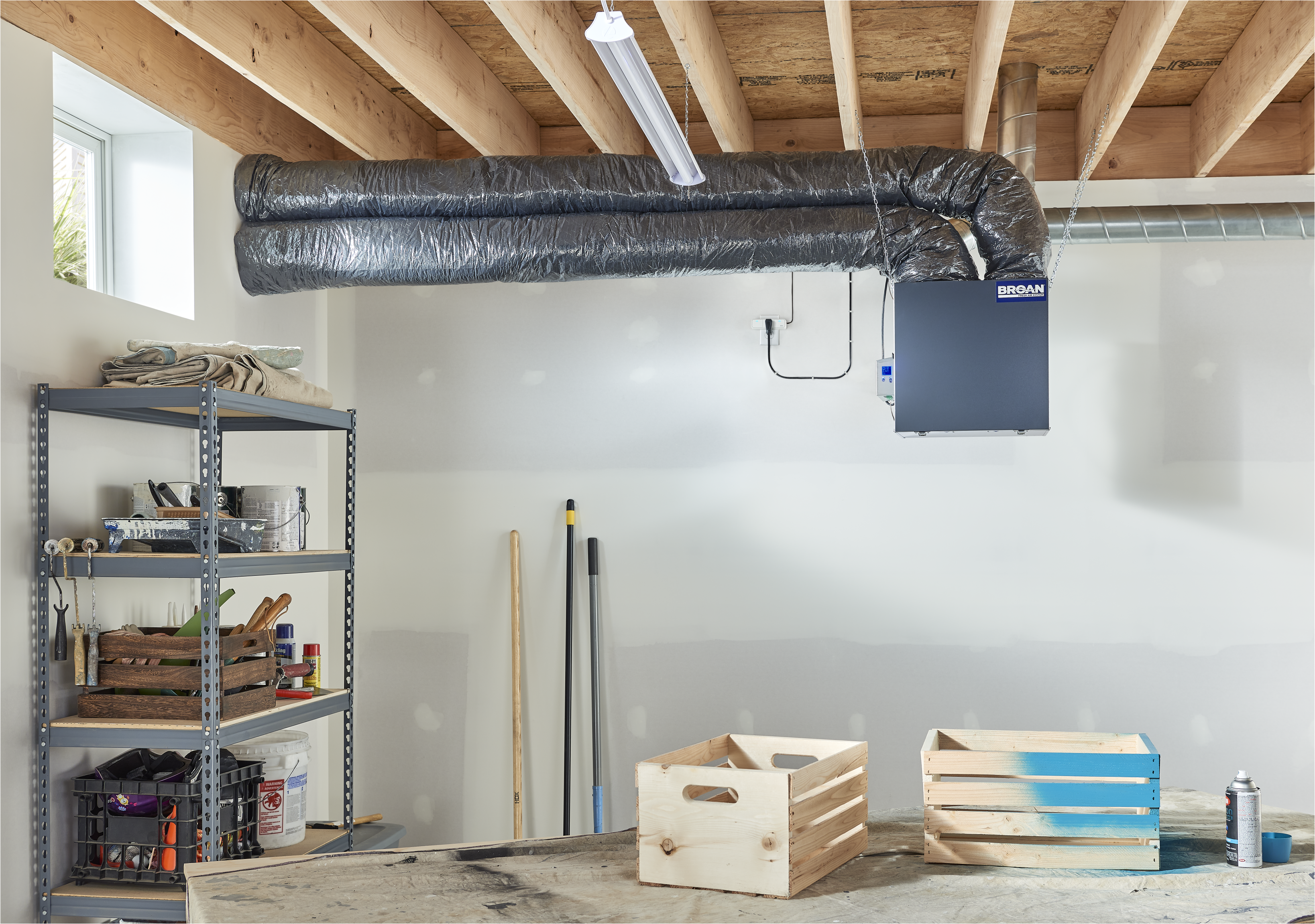 Broan_Overture_UtilityRoom_OA-BIAQSP1.png Indoor air quality monitoring system in a utility room