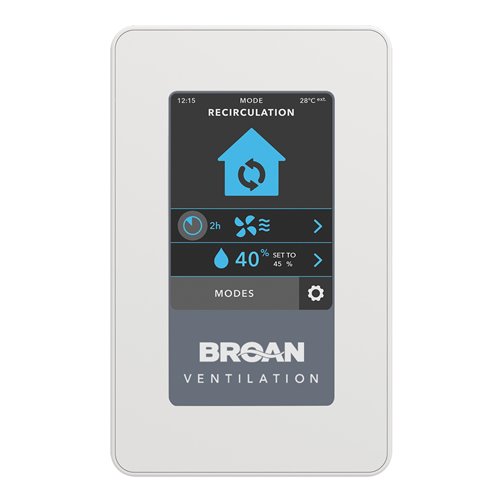 Broan-NuTone® Advanced Touchscreen Main Wall Control