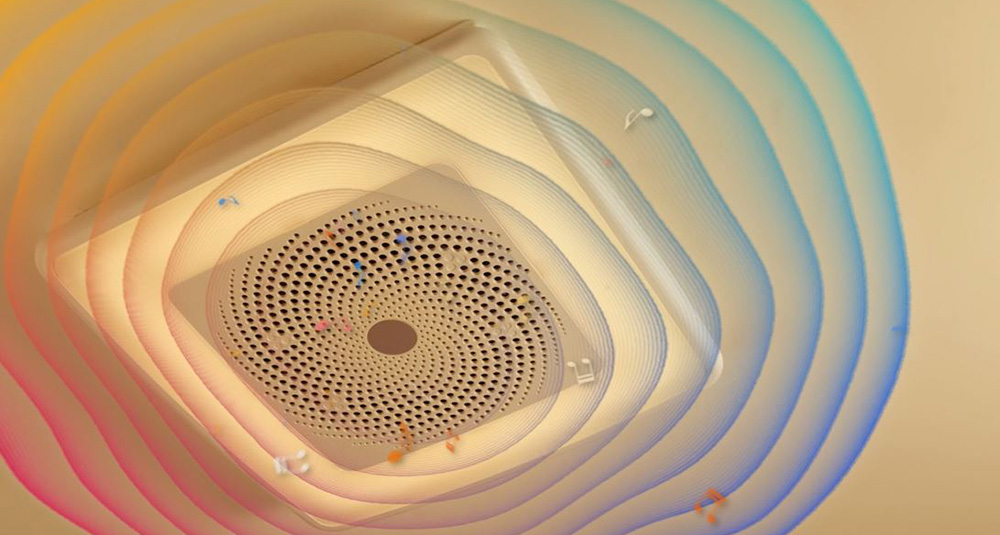 With Stereo Bluetooth® Speaker & Multi-Color LED