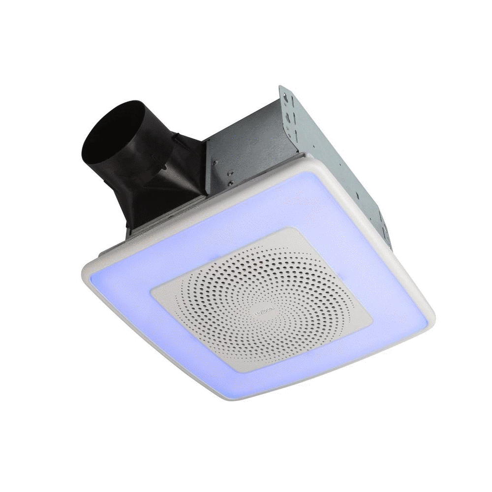 DISCONTINUED:NuTone®ChromaComfort 110 CFM Ventilation Fan with 24 Color Selectable LED, 1.5 sones, ENERGY STAR Certified